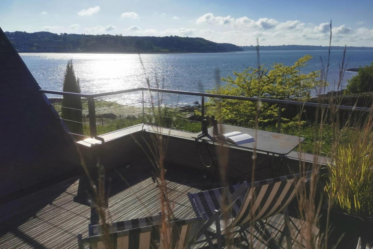 Maison De Pecheur - Coucher De Soleil En Terrasse Villa Plouézocʼh Eksteriør billede