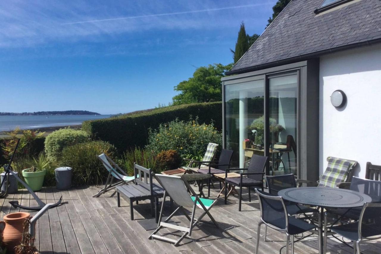 Maison De Pecheur - Coucher De Soleil En Terrasse Villa Plouézocʼh Eksteriør billede